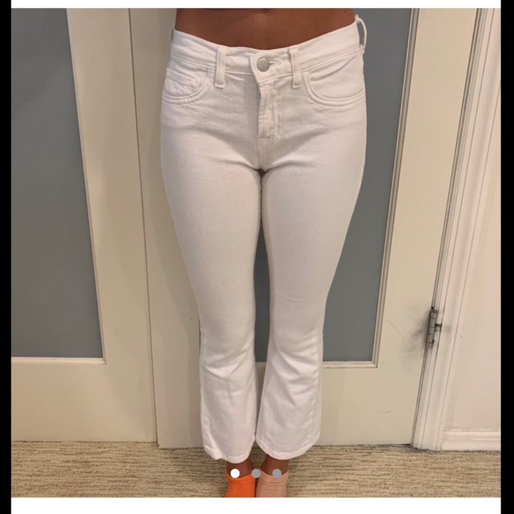 White J-Brand skinny jeans